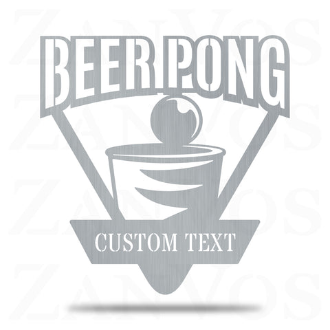 Beer Pong Monogram