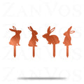 Bunny Stakes 4 Pack