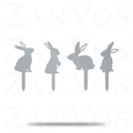 Bunny Stakes 4 Pack