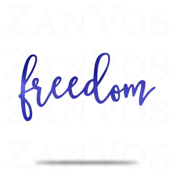 Cursive Freedom - ZanVos