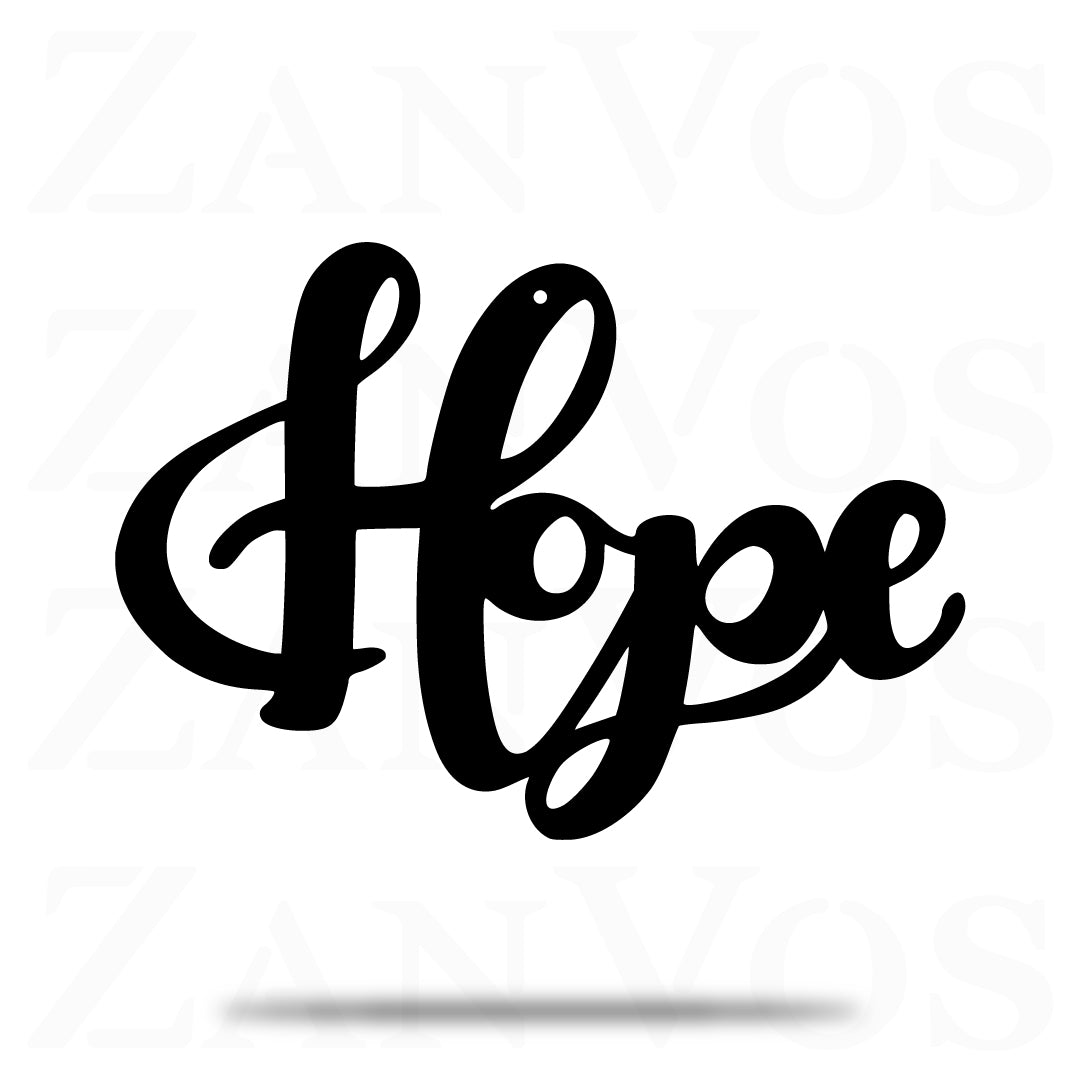 Cursive Hope - ZanVos