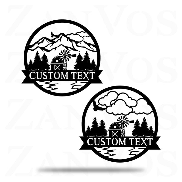 Farm Outdoor Monogram - ZanVos
