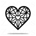 Coeur géométrique
