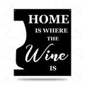 El hogar es donde está el vino