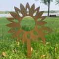 Estacas de girasol