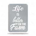 La vida es mejor en la granja 