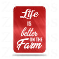 La vida es mejor en la granja 