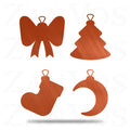 Mixed Ornaments - Set of 4