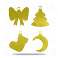 Mixed Ornaments - Set of 4