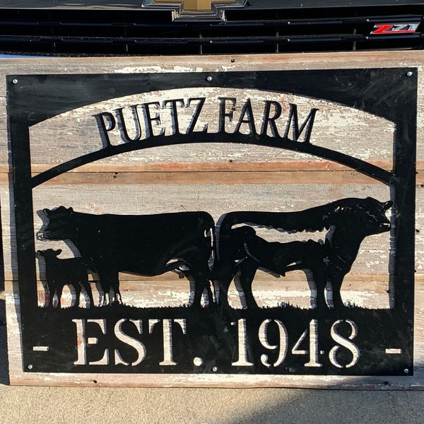 Cattle Monogram - ZanVos