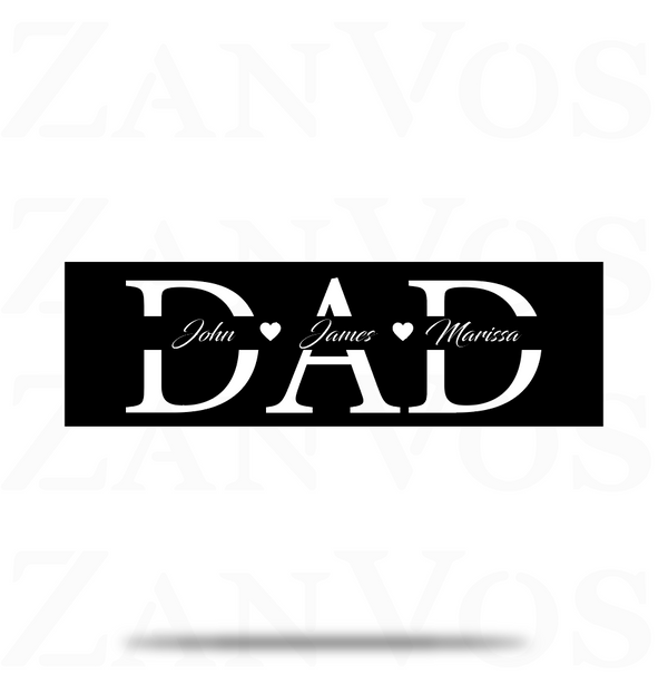 Dad Monogram - ZanVos