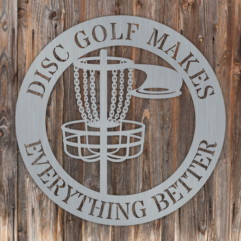 Disc Golf Monogram