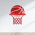 Basketball Hoop Monogram