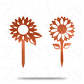 Estacas de girasol
