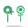 Estacas de girasol