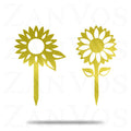 Estacas de girasol