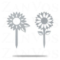 Estacas de girasol