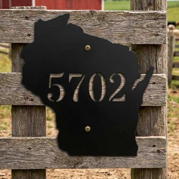 State Address Sign - ZanVos