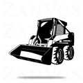 Skid Steer Metal Art