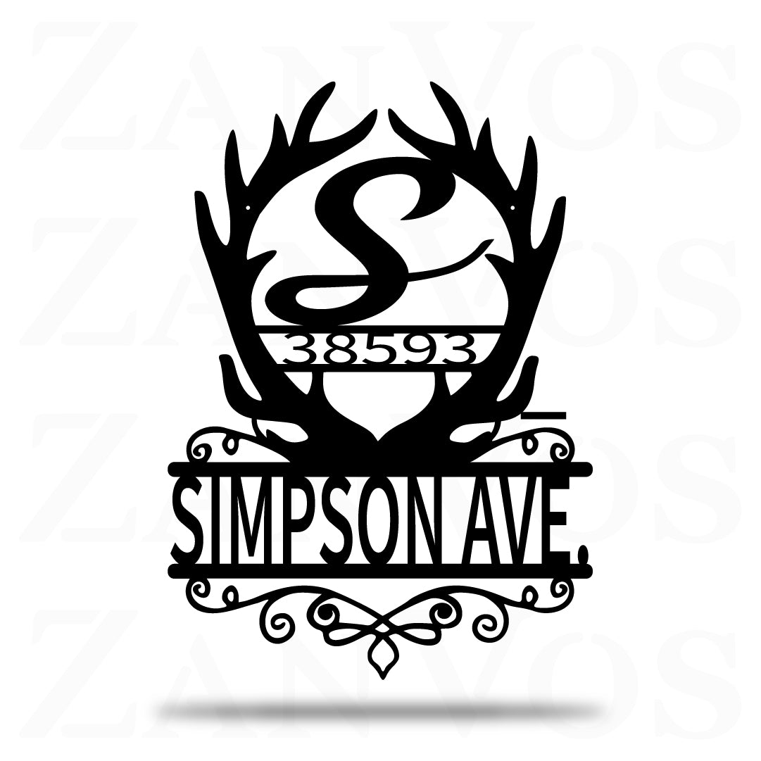 Address Monogram - ZanVos