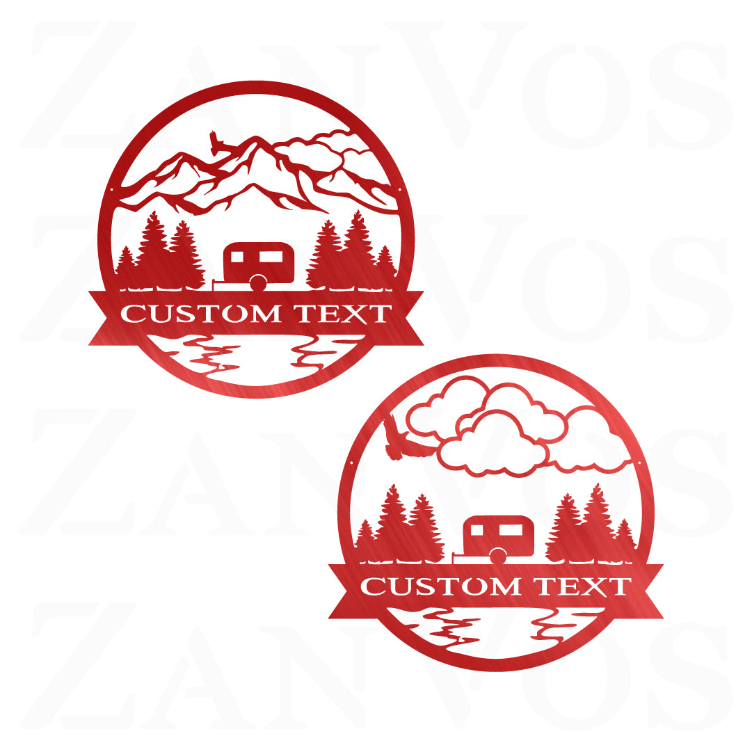 Camper Outdoor Monogram - ZanVos