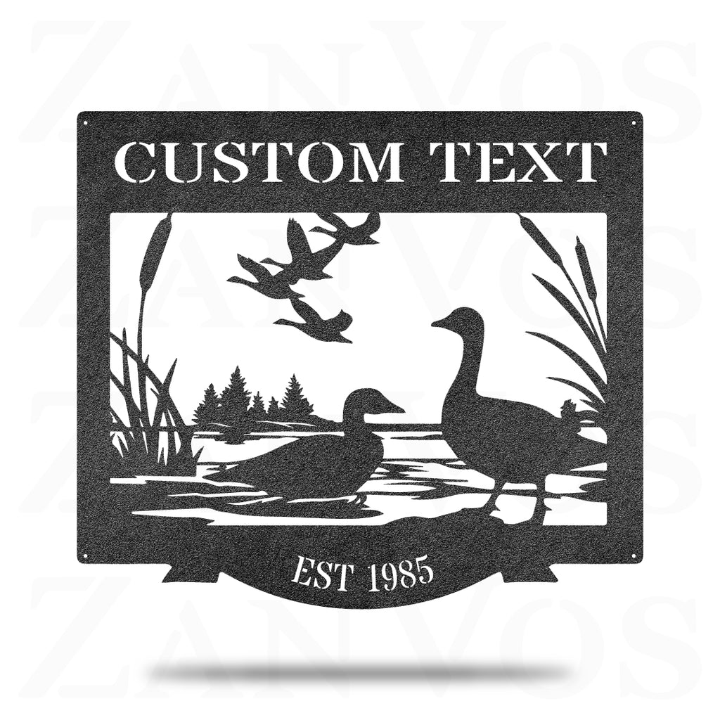 Duck Pond Monogram