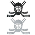 Hockey Sticks Monogram