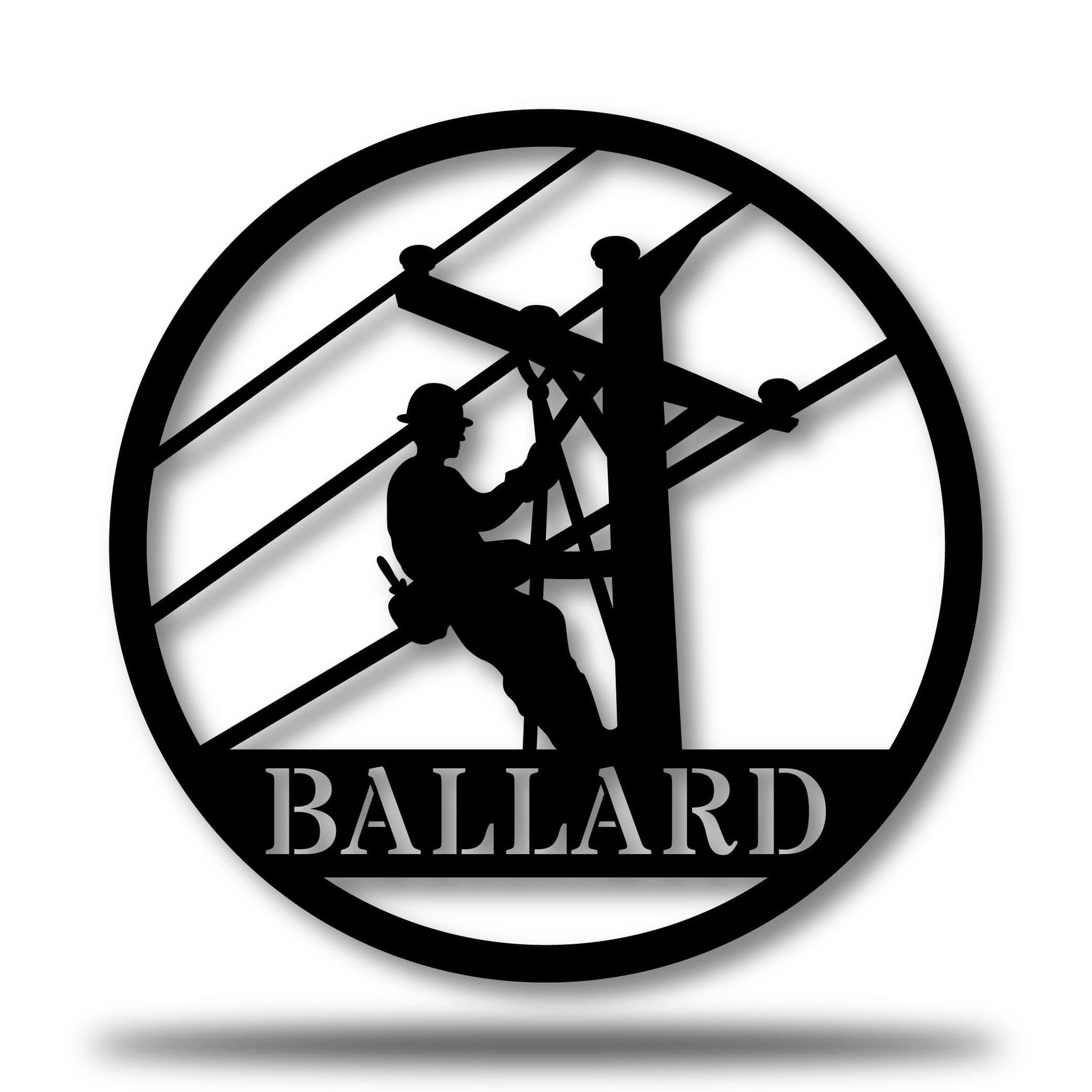 Lineman Monogram - ZanVos