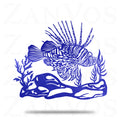 Coral pez león