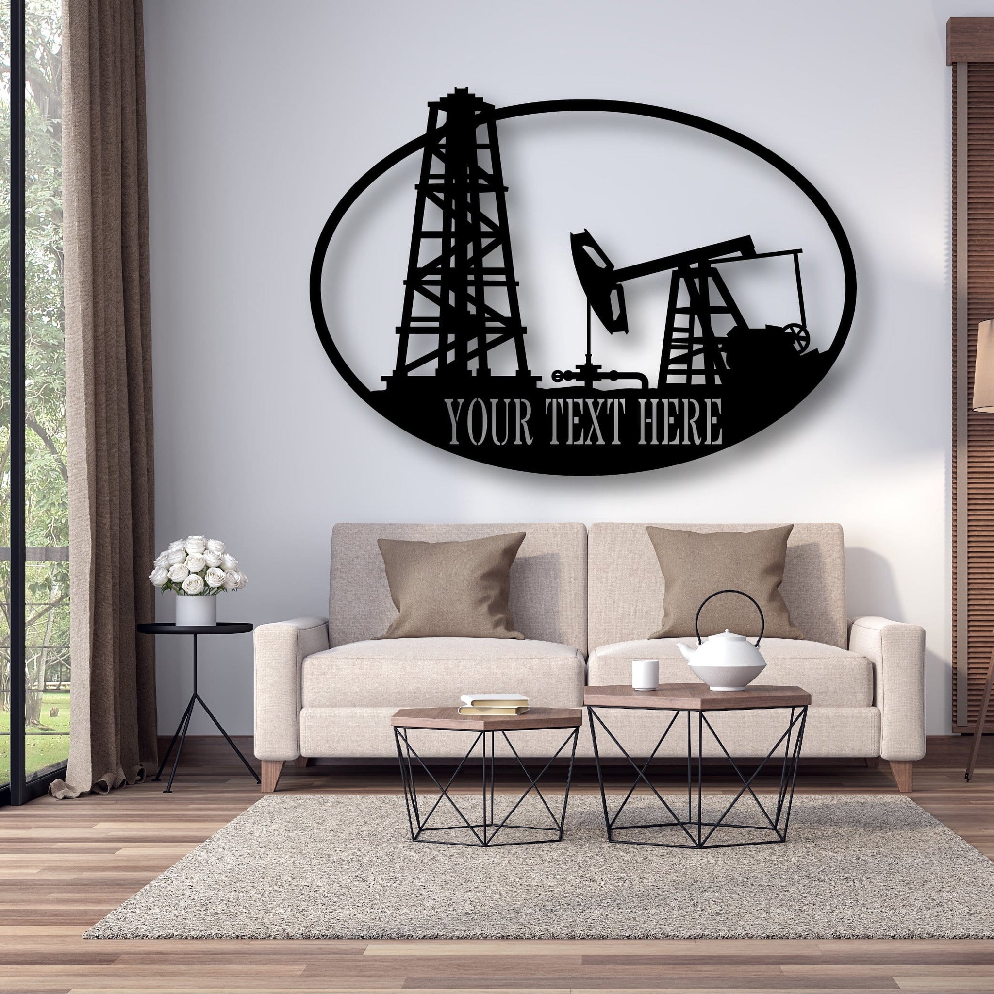 Oil Rig Monogram - ZanVos