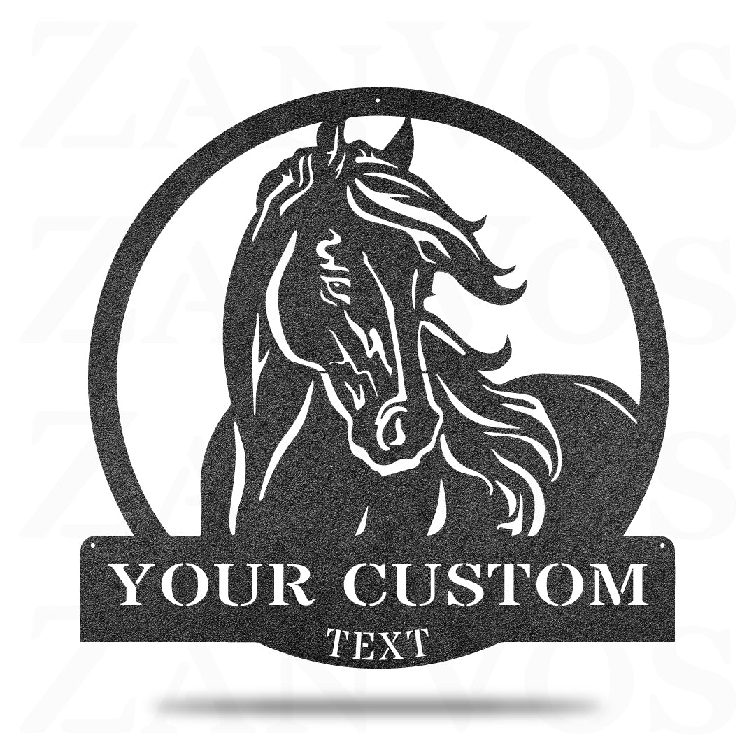 Products Tagged Personalized Horse Ranch Sign - ZanVos