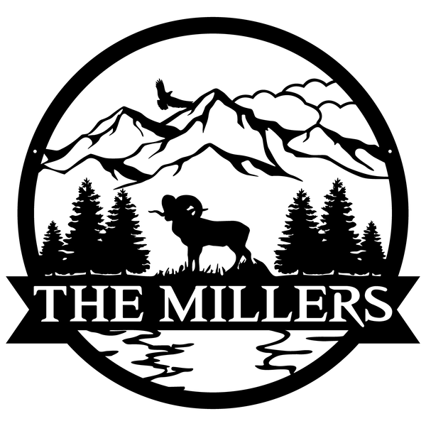 Ram Outdoor Monogram - ZanVos