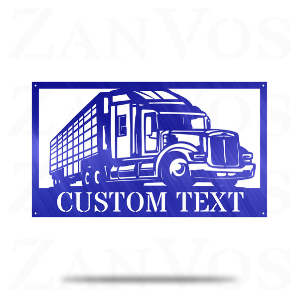 Semi Truck Monogram V6 - ZanVos