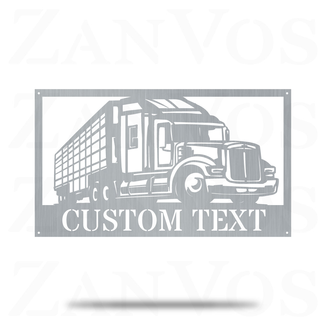 Semi Truck Monogram V6 - ZanVos
