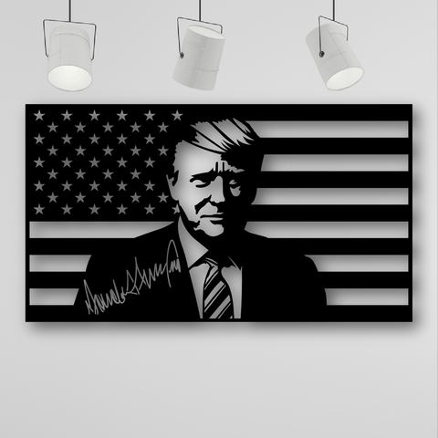 Signature Trump Flag