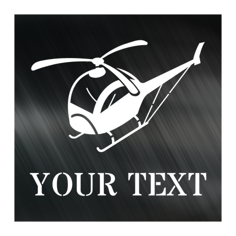 Helicopter Monogram