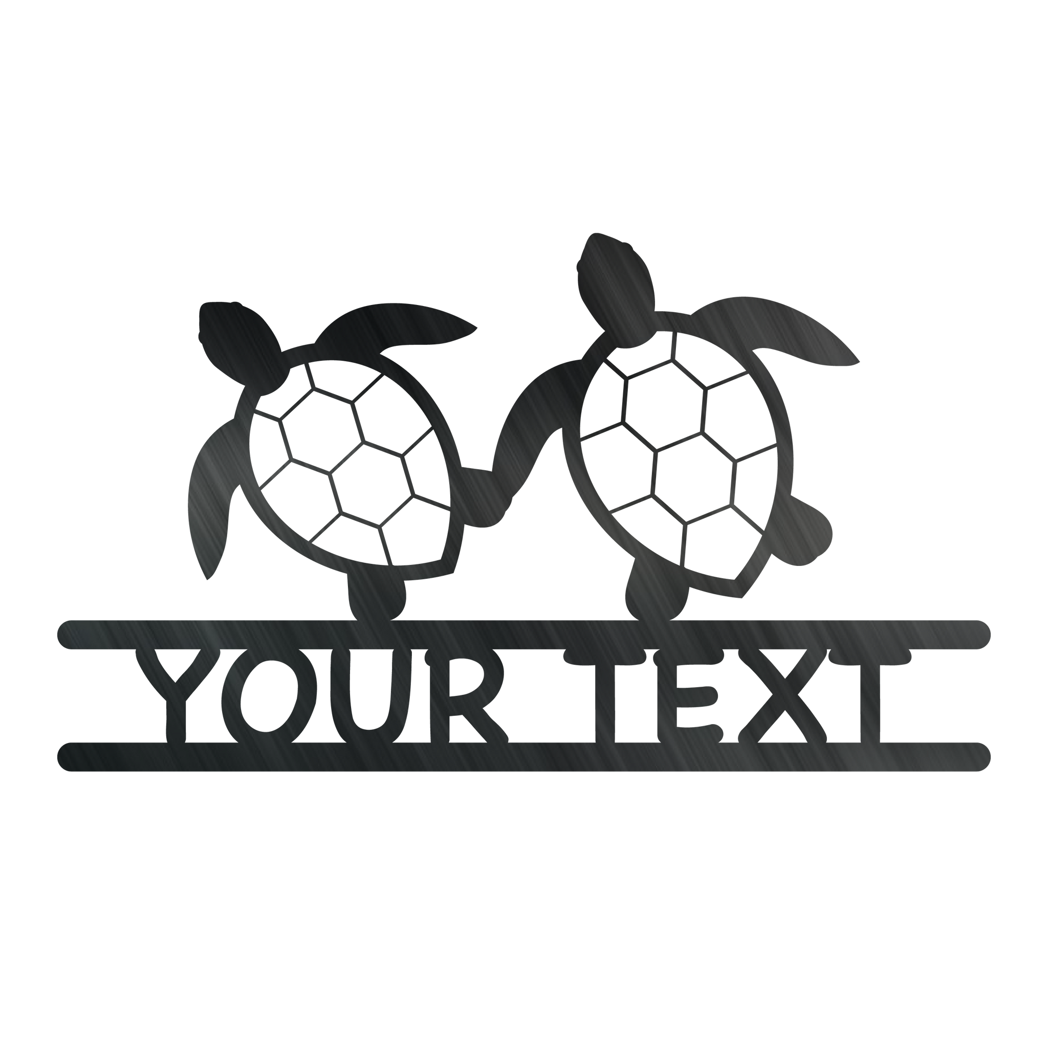 Two Turtles Monogram - ZanVos