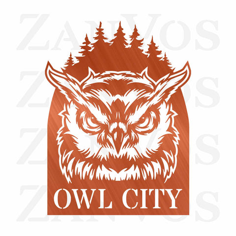 Owl Forest Monogram