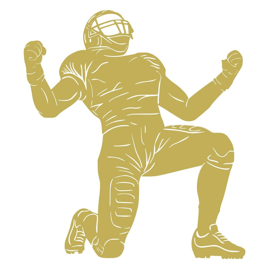 Football Player Monogram