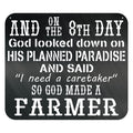 Dieu a créé un agriculteur 