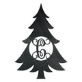 Monogramme initial de tourbillon de Noël