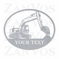 Excavator Monogram