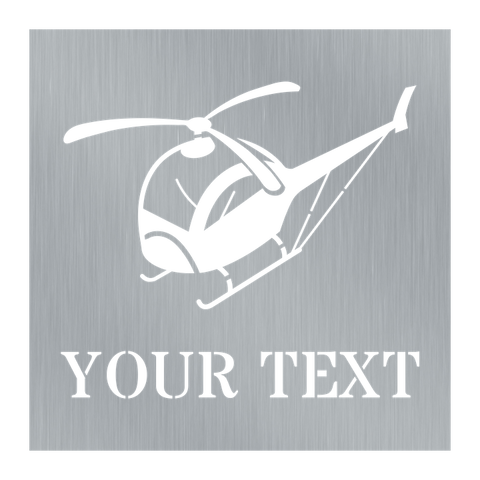 Helicopter Monogram