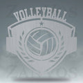 Volleyball Monogram