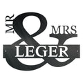 Monogramme M. et Mme