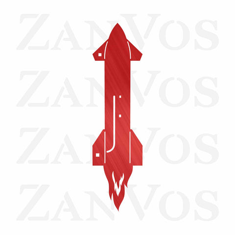 Spaceship Wall Art V2