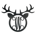Rain Deer Swirl Monogram